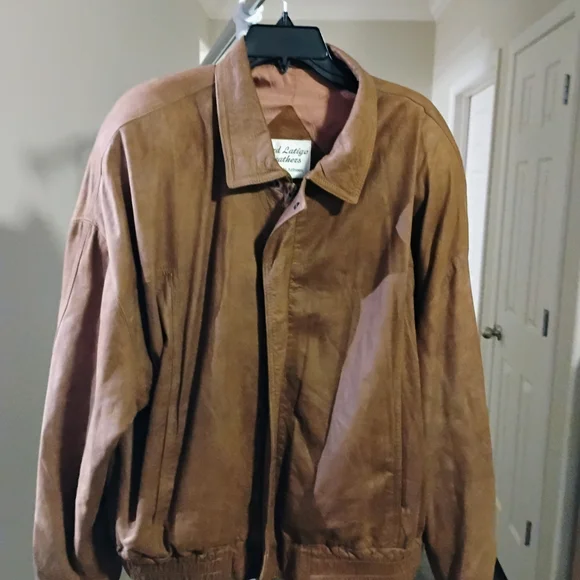 Latigo Tan Bomber Jacket - Picture 2 of 11